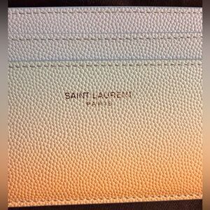 Saint Laurent Leather Wallet (Sunset Limited Edition)